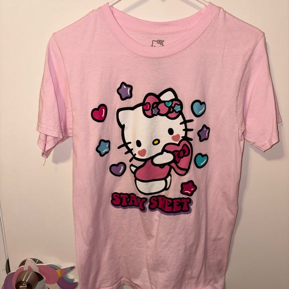 Hello Kitty Tops - Hello Kitty Pink T-Shirt